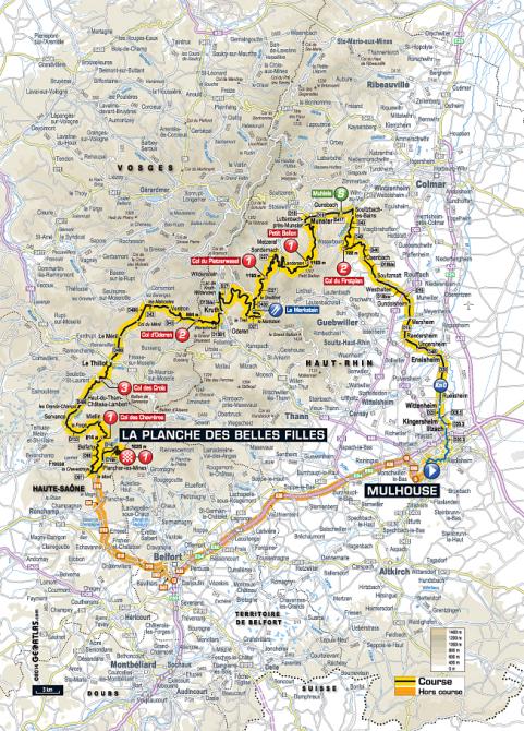 Tour de France des Régions Prestiges du Petit Ballon - 3 bouteilles &  caisse bois